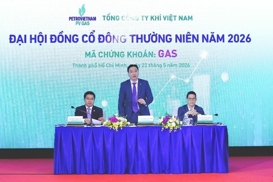 ĐHĐCĐ năm 2026: PV GAS lập kỷ lục doanh thu tương đương 1,1% GDP cả nước, bước vào chu kỳ tăng trưởng mới