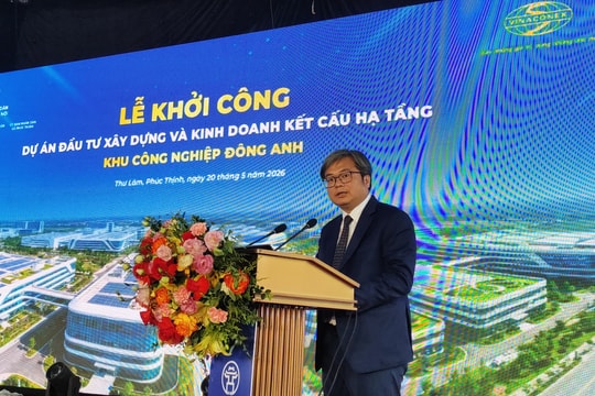 Hà Nội khởi công Khu công nghiệp Đông Anh gần 300ha theo mô hình xanh, thông minh