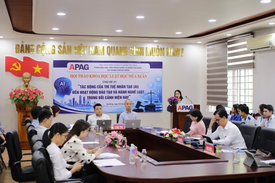 AI tái định hình ngành Luật