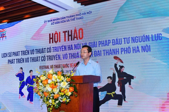 Phát huy tinh hoa võ Việt, tạo động lực phát triển võ thuật Thủ đô