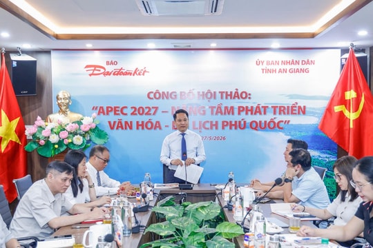 Công bố Hội thảo quốc tế “APEC 2027 - Nâng tầm phát triển văn hóa - du lịch Phú Quốc”