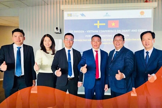 Ký kết MoU giữa VPA và Business Sweden: Bước tiến xanh hóa ngành cảng biển Việt Nam
