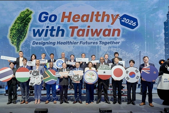 “Go Healthy with Taiwan 2026”: Kết nối đổi mới sáng tạo vì tương lai khỏe mạnh hơn
