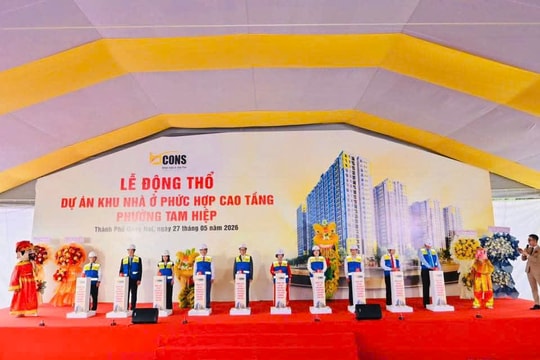 Bcons khởi công dự án nhà ở phức hợp cao tầng gần 4.500 tỷ đồng tại Đồng Nai