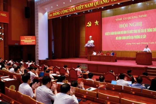 Sơ kết 1 năm vận hành mô hình tổ chức tổng thể của hệ thống chính trị, mô hình chính quyền địa phương 2 cấp