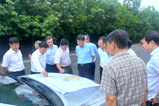 Sonadezi khảo sát các dự án tại xã Nha Bích, thành phố Đồng Nai