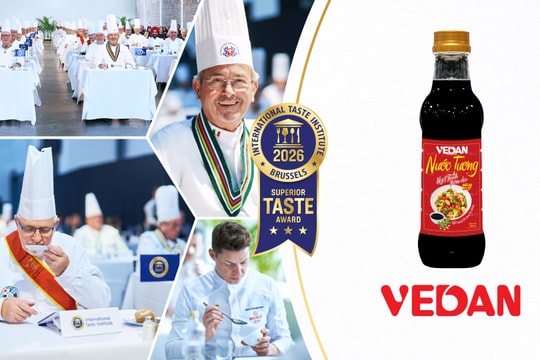 Sản phẩm nước tương Vedan Việt Nam đạt chứng nhận "Vị ngon thượng hạng 2026"