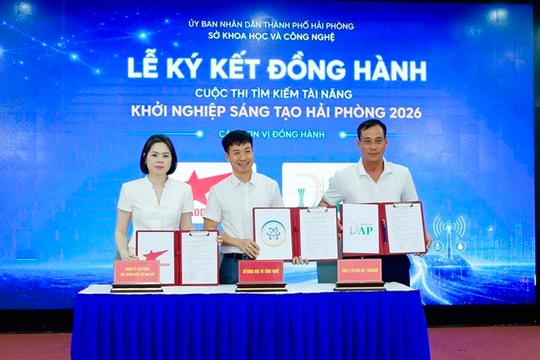 Công ty cổ phần Tập đoàn Đầu tư Sao Đỏ: Đồng hành tìm kiếm tài năng khởi nghiệp sáng tạo Hải Phòng 2026