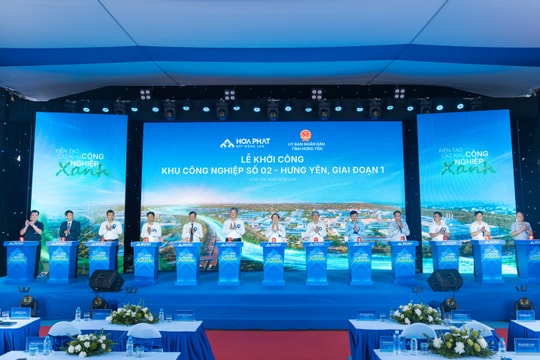 Hòa Phát khởi công khu công nghiệp thứ 3 tại Hưng Yên