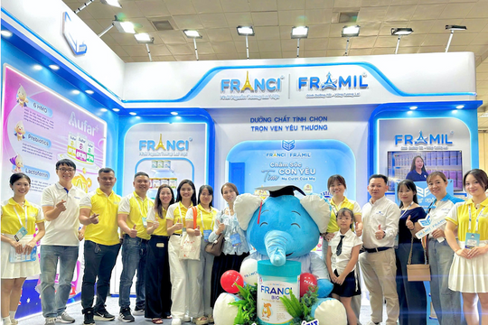 Franci ghi dấu ấn tại Vietnam Dairy 2026 với hệ sinh thái dinh dưỡng chất lượng