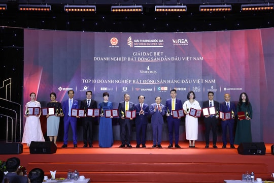 Giải thưởng Quốc gia Bất động sản Việt Nam lần thứ II: Tôn vinh những giá trị tiên phong của thị trường