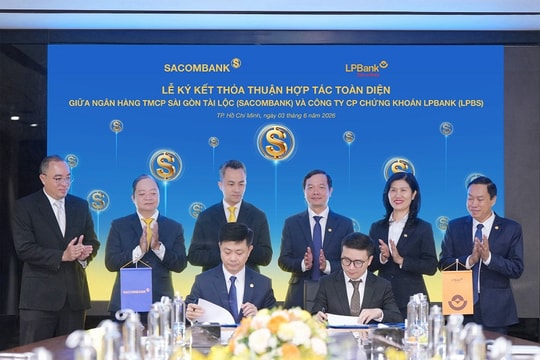 Sacombank và LPBS hợp tác gia tăng tiện ích và trải nghiệm cho khách hàng