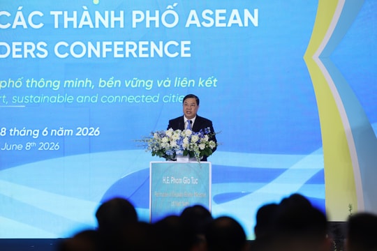 Phó Thủ tướng Thường trực Phạm Gia Túc: Kiến tạo các đô thị ASEAN tự cường, lấy người dân làm trung tâm