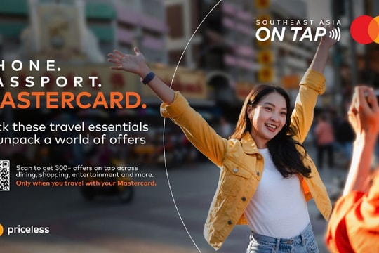 Mastercard ra mắt chiến dịch Điện thoại. Hộ chiếu. Mastercard - Nhiều tiện lợi cho khách du lịch