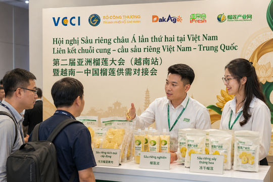 Hội nghị Sầu riêng Châu Á lần thứ 2: Làn sóng chế biến sâu nâng tầm sầu riêng Việt