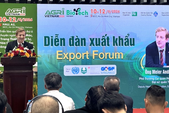 Diễn đàn Xuất khẩu 2026: Tăng cường hệ thống xuất khẩu nông sản cạnh tranh và định hướng thị trường