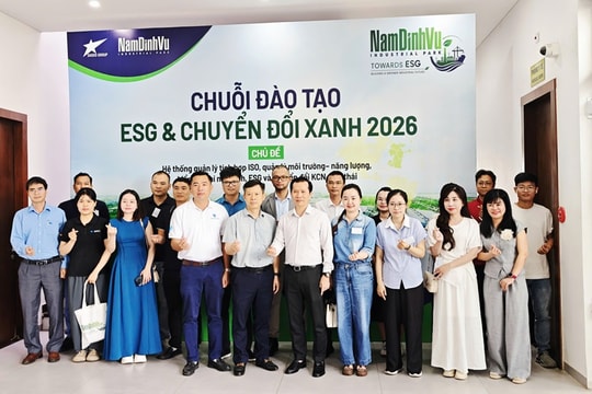Kiến tạo hệ sinh thái công nghiệp xanh cho tương lai bền vững