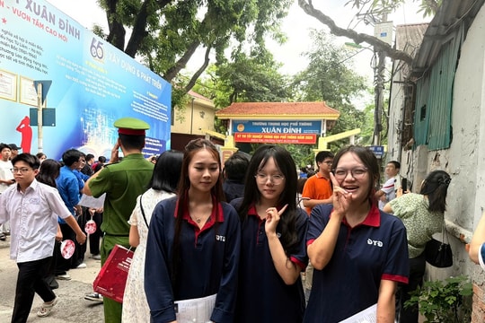 Khép lại một buổi thi an toàn và đầy nhân văn