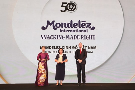 Mondelez Kinh Đô Việt Nam tiếp tục được vinh danh với chuỗi giải thưởng phát triển bền vững