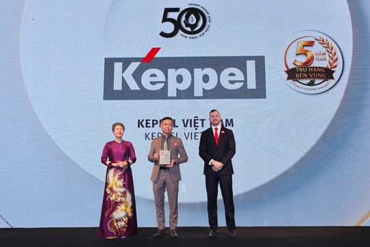 Keppel lần thứ năm liên tiếp được vinh danh tại Top 50 Doanh nghiệp Phát triển Bền vững 2026