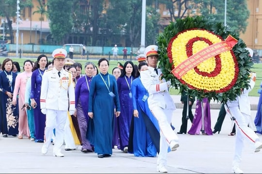 789 đại biểu chính thức tham dự Đại hội đại biểu Phụ nữ toàn quốc lần thứ XIV