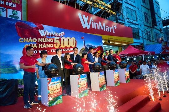 7 năm tăng gấp đôi quy mô, WinMart+ đạt cột mốc 5.000 cửa hàng trên toàn quốc