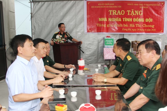 Doanh nhân cựu chiến binh tỉnh Hưng Yên xây dựng “mái ấm nghĩa tình”