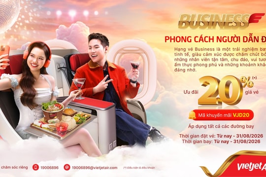 Hè rực rỡ, bóng lăn sôi động: Vietjet tăng 30% chuyến, cung cấp 8,8 triệu vé từ 0 đồng