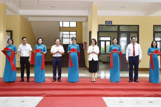 Tập đoàn Phenikaa bàn giao công trình lớp học gần 5 tỷ đồng tại Thái Nguyên