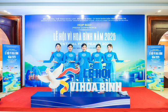 Quảng Trị khẳng định vị thế điểm đến của hòa bình và sáng tạo qua Lễ hội Vì Hòa bình 2026