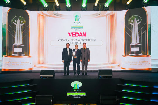 Vedan Việt Nam đạt giải thưởng Doanh nghiệp Trách nhiệm châu Á 2026