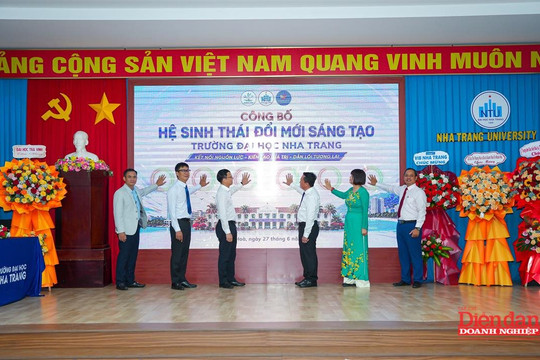 Đại học Nha Trang: Xây dựng hệ sinh thái khởi nghiệp đổi mới sáng tạo bằng liên kết đa nguồn lực phát triển