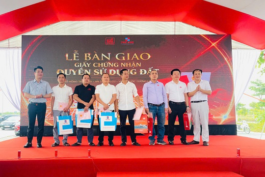Sao Mai Residence trao sổ đợt đầu, mở ra kỳ vọng cho thị trường phía Tây Thanh Hóa