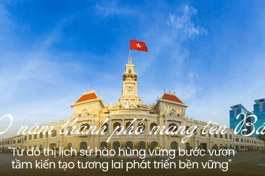 50 năm thành phố mang tên Bác: Từ đô thị lịch sử đến kiến tạo tương lai
