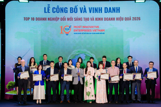 C.P. Việt Nam được vinh danh Top 5 đổi mới sáng tạo ngành nông nghiệp công nghệ cao