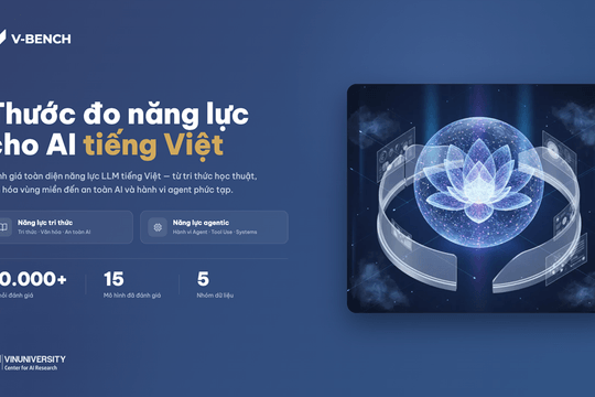Vinuni ra mắt V-Bench - thước đo năng lực của các mô hình ai dành cho người Việt