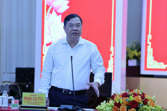 Phó Thủ tướng Thường trực Phạm Gia Túc: Tập trung tháo gỡ khó khăn để Tây Ninh duy trì tăng trưởng hai con số