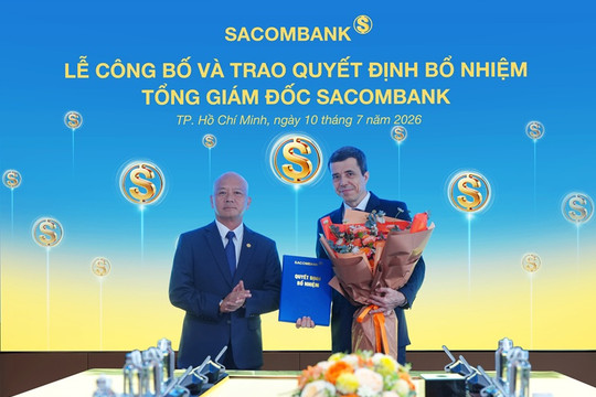 Sacombank bổ nhiệm ông Loic Faussier giữ chức Tổng Giám đốc