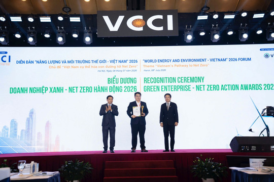 YADEA Việt Nam: Giành "cú đúp" giải thưởng tại diễn đàn “Năng lượng và Môi trường thế giới Việt Nam” 2026