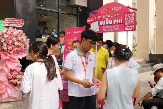 Khai trương siêu thị AEON MaxValu đầu tiên tại TP.Hồ Chí Minh