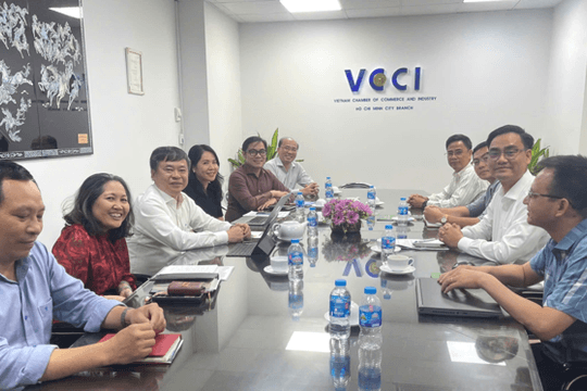 VCCI-HCM làm việc với Trung tâm Xúc tiến Đầu tư, Thương mại và Du lịch tỉnh Lâm Đồng