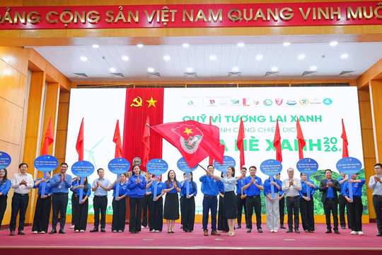 Quỹ Vì tương lai xanh tài trợ gần 3,5 tỷ đồng triển khai hơn 30 công trình môi trường