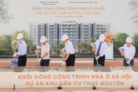 Văn Phú khởi công khu nhà ở xã hội quy mô gần 1.000 căn tại Khu đô thị Vlasta – Thủy Nguyên