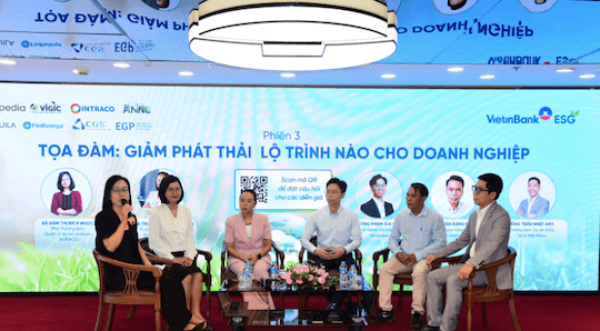 Giảm phát thải: Khi doanh nghiệp “chuyển vai” từ tìm hiểu sang triển khai