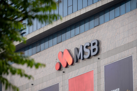 MSB được NHNN chấp thuận tăng vốn điều lệ tối đa lên 37.440 tỷ đồng