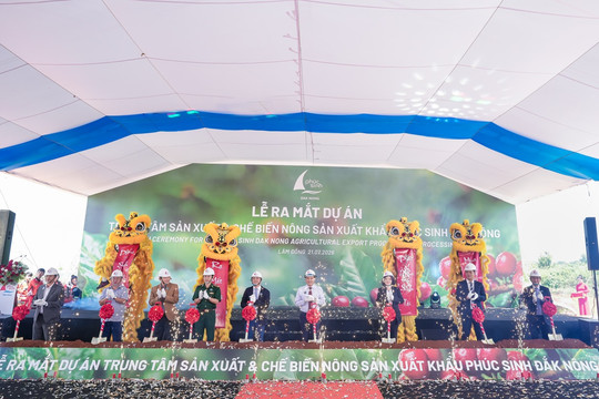 Phúc Sinh ra mắt nhà máy doanh thu nghìn tỷ đầu tiên Lâm Đồng