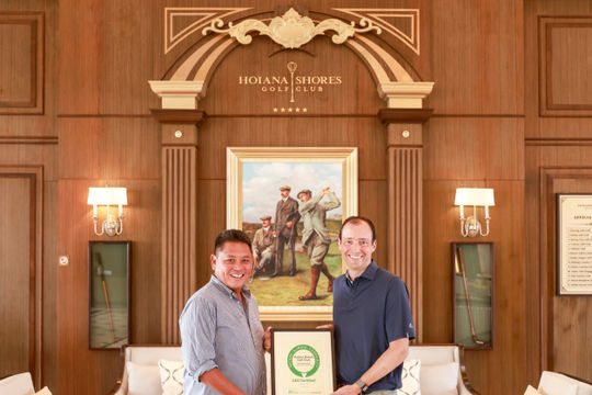 Hoiana Shores Golf Club trở thành sân golf đầu tiên trên thế giới sở hữu hai chứng nhận GEO