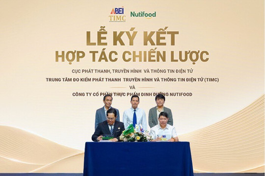 Nutifood và Cục Phát thanh, Truyền hình và Thông tin điện tử hợp tác chiến lược phát triển nguồn nhân lực số