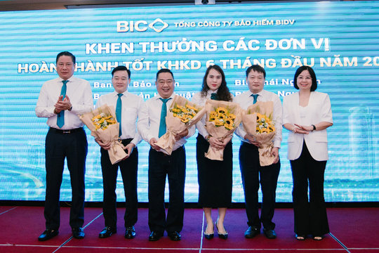 Doanh thu phí bảo hiểm của BIC đạt gần 2.700 tỷ đồng sau 6 tháng