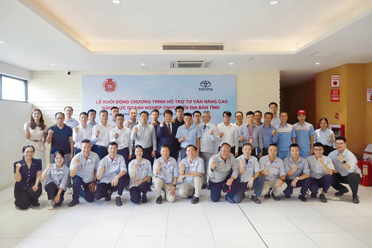 Toyota Việt Nam hỗ trợ doanh nghiệp Phú Thọ nâng năng lực tham gia chuỗi cung ứng ô tô